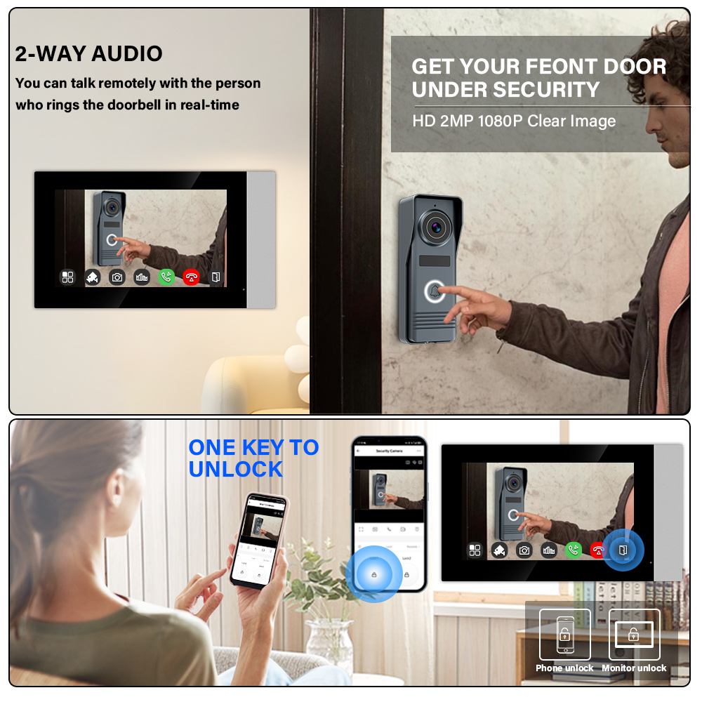 2-przewodowy inteligentny wide – Smart Doorbell Wired recenzja i cena