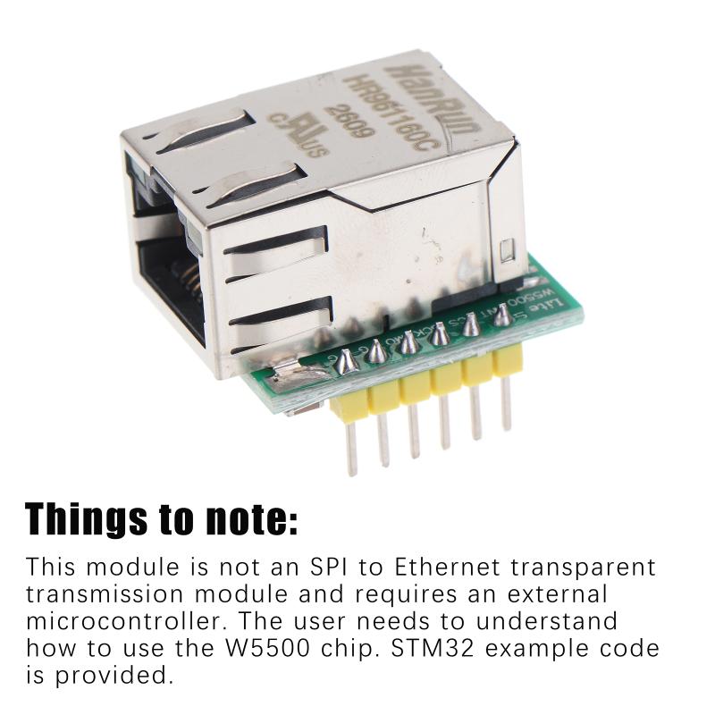Konwerter SPI na LAN Ethernet  – Ethernet Module W5500 recenzja i cena