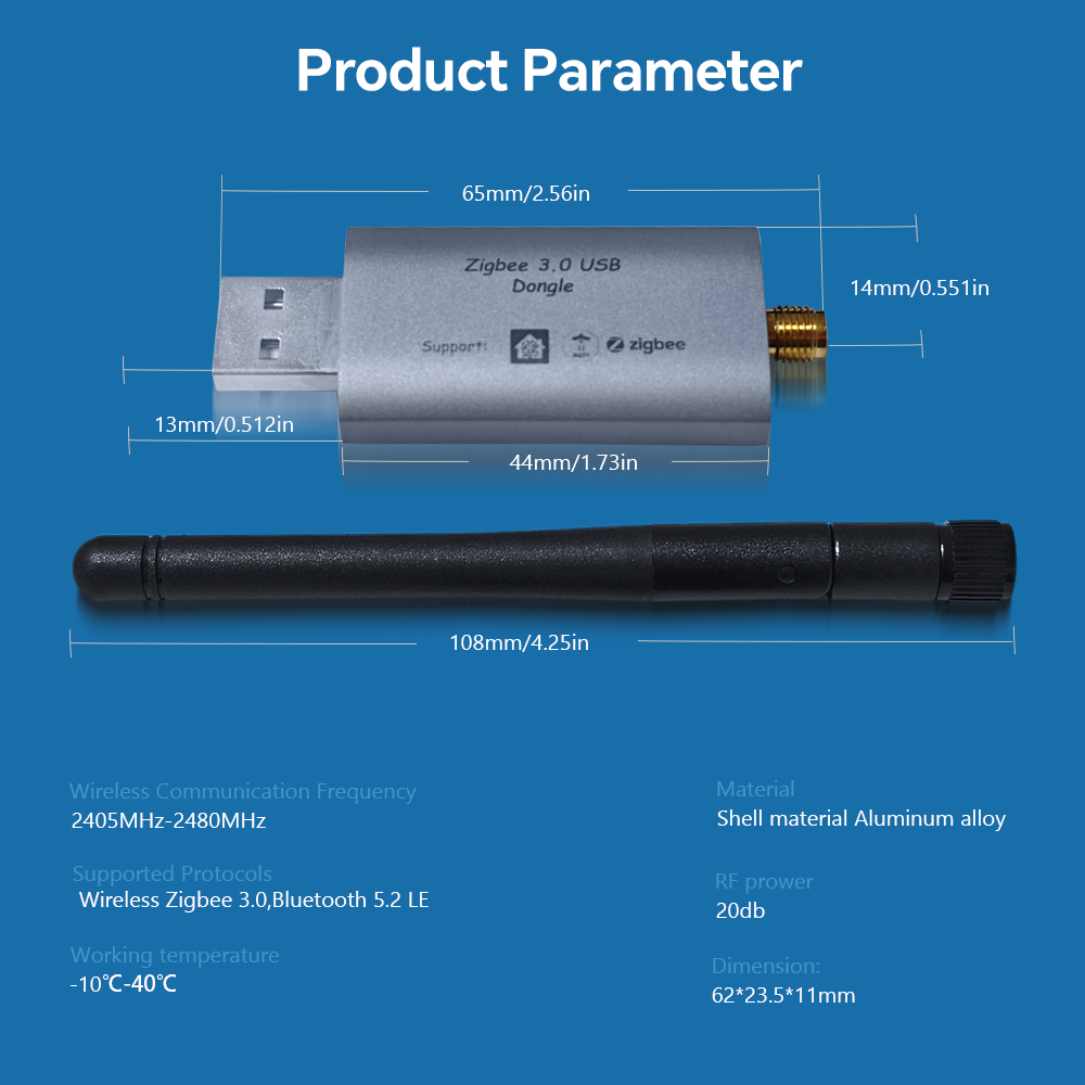 2026 Nowy Dongle Zigbee 3.0 -  – Zigbee Coordinator Stick recenzja i cena